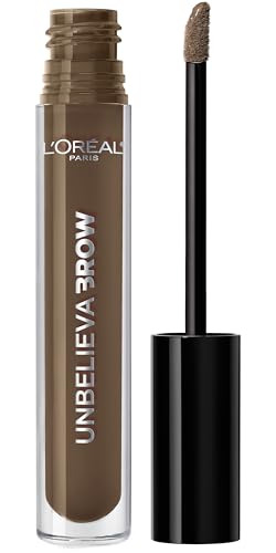 'Oreal Paris Unbelieva-Brow Longwear Waterproof Tinted Brow Gel, Smudge-resistant, Transfer- Proof, Quick Drying, Easy