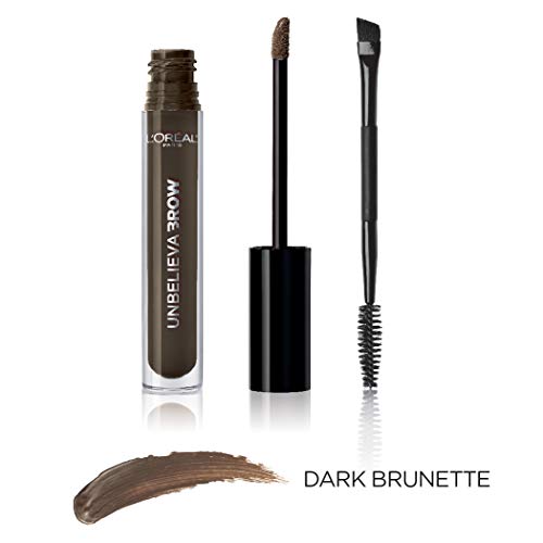 'Oreal Paris Unbelieva-Brow Longwear Waterproof Tinted Brow Gel, Smudge-resistant, Transfer- Proof, Quick Drying, Easy