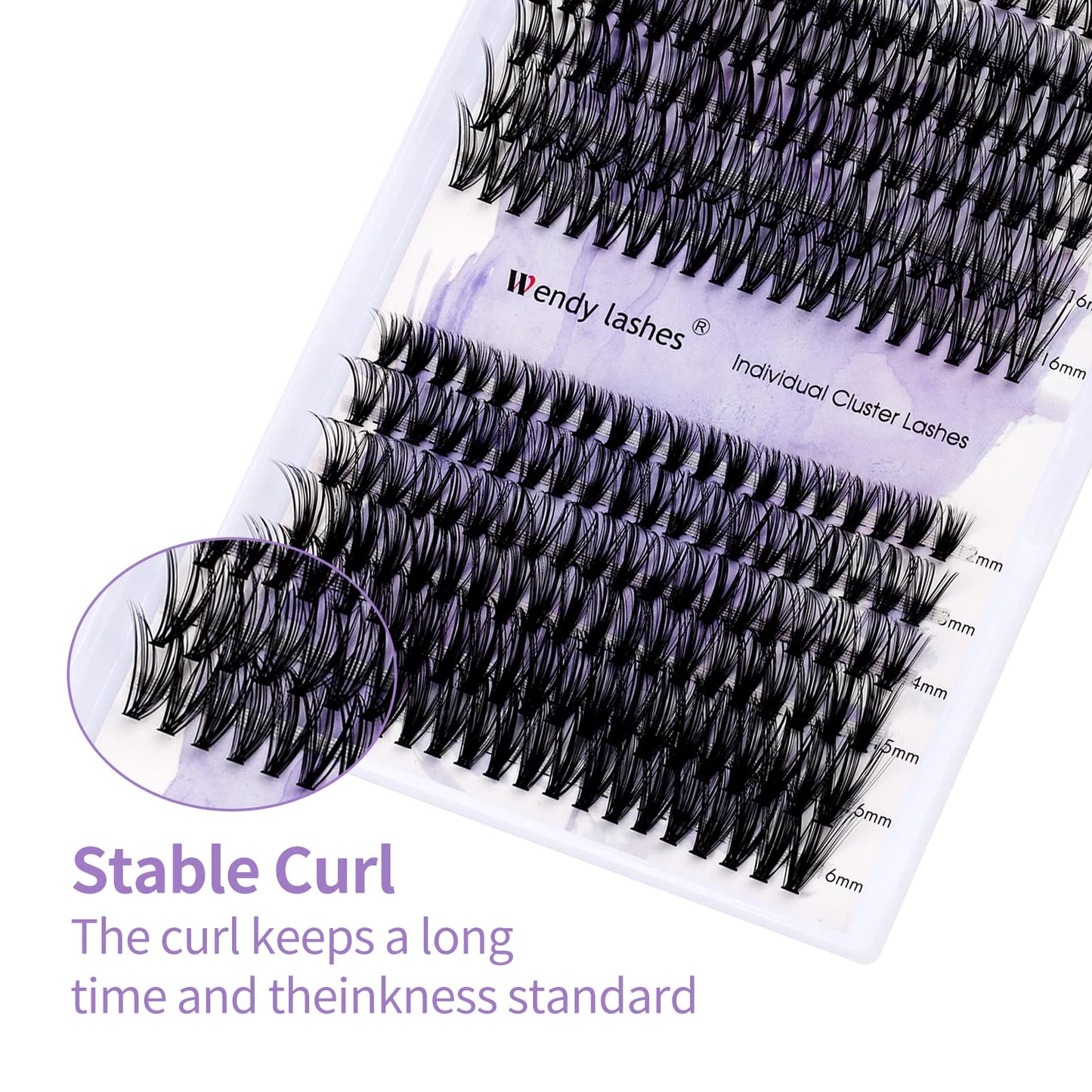 Individual Cluster Lashes 30D/40D Mixed Natural Eyelash Clusters