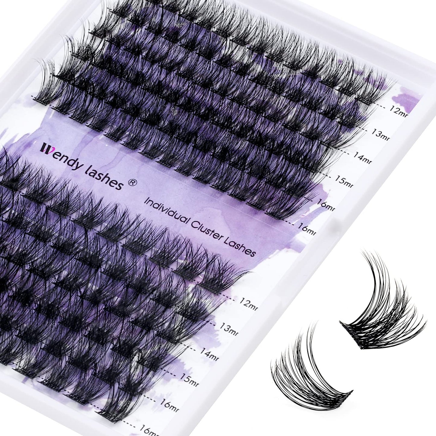 Individual Cluster Lashes 30D/40D Mixed Natural Eyelash Clusters
