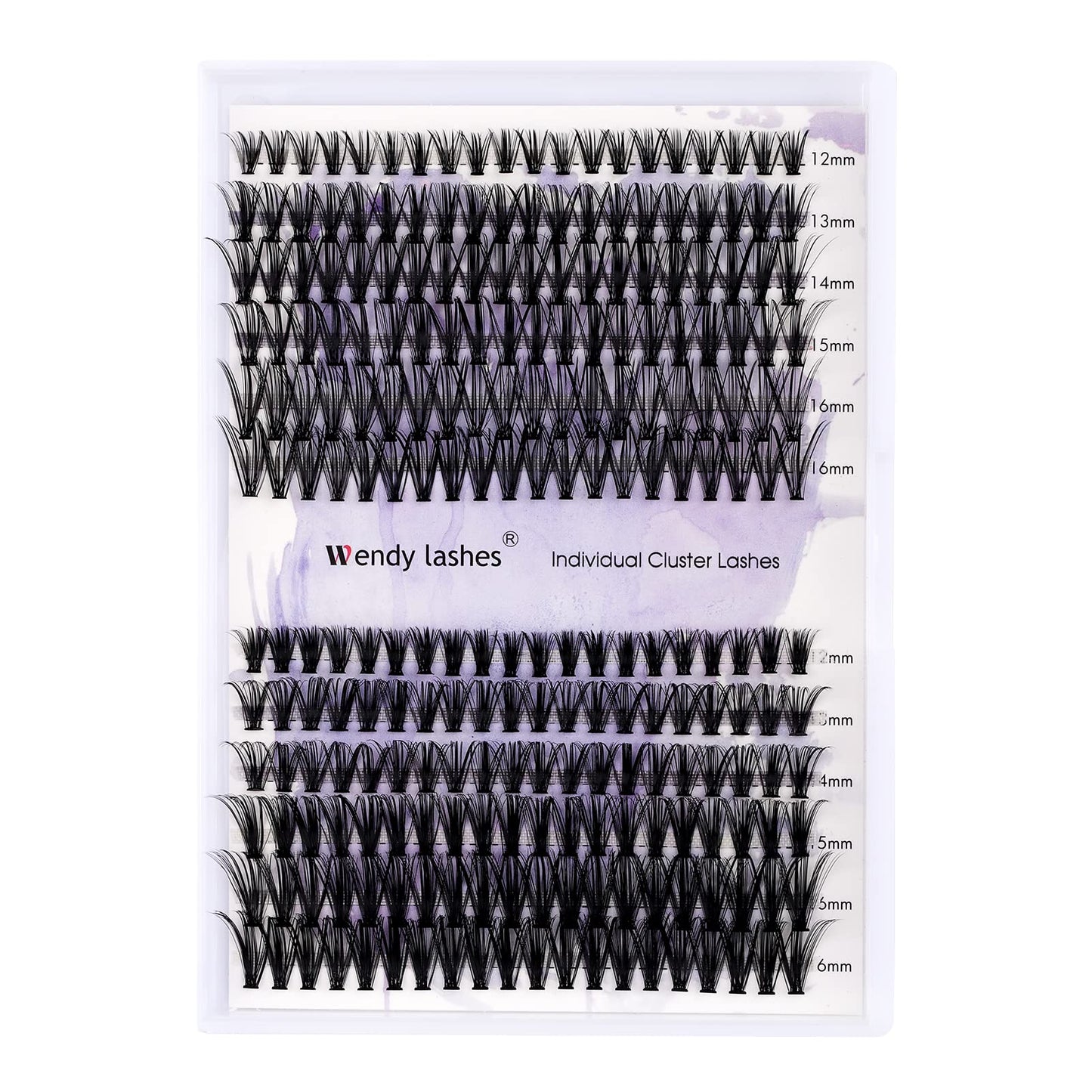 Individual Cluster Lashes 30D/40D Mixed Natural Eyelash Clusters
