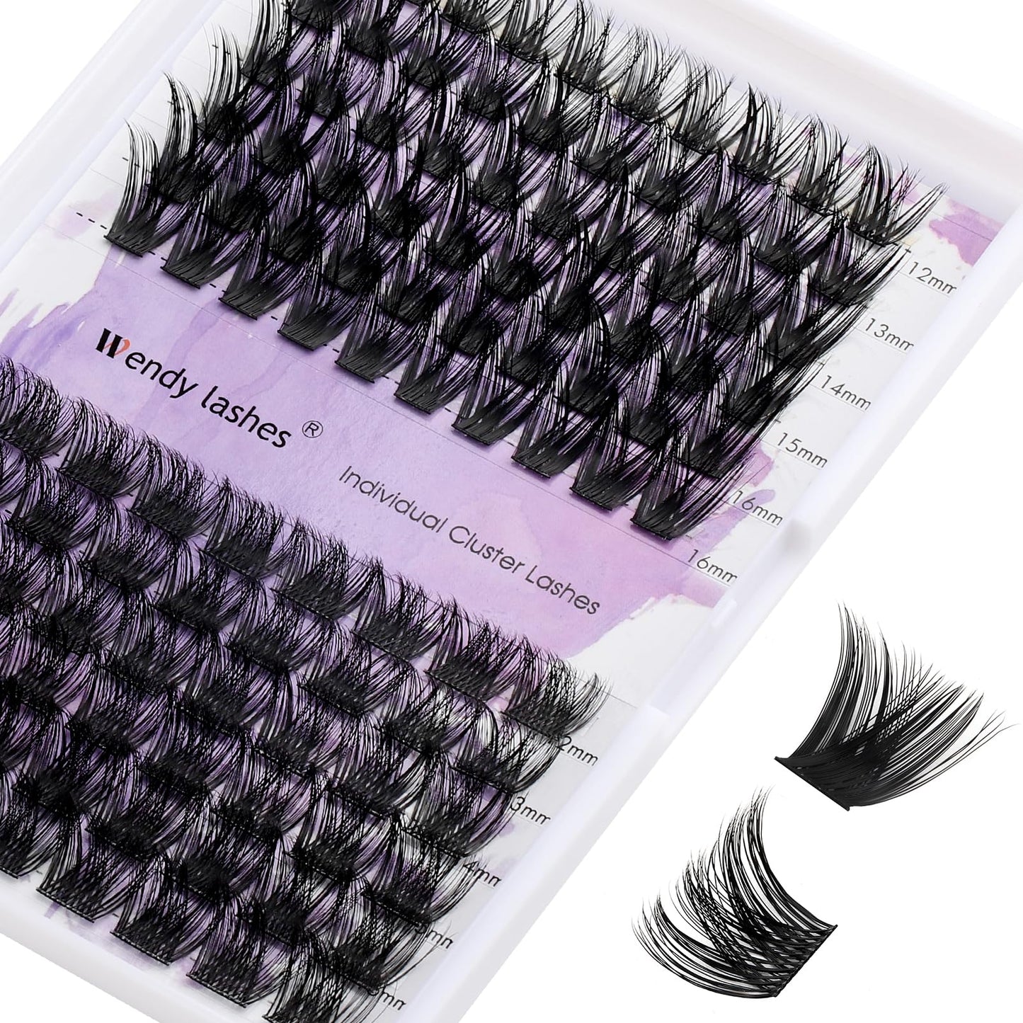 Individual Cluster Lashes 30D/40D Mixed Natural Eyelash Clusters