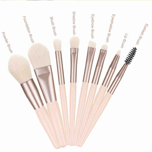 8pcs Mini Makeup Brushes Set, Makeup Brush Kit