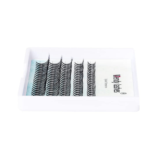 Individual Cluster Lashes 30D/40D Mixed Natural Eyelash Clusters