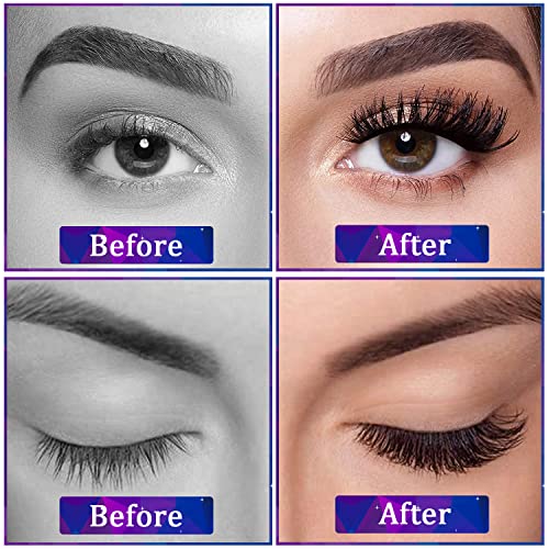DUOERLA Magnetic Eyelashes Magnetic Lashes Natural