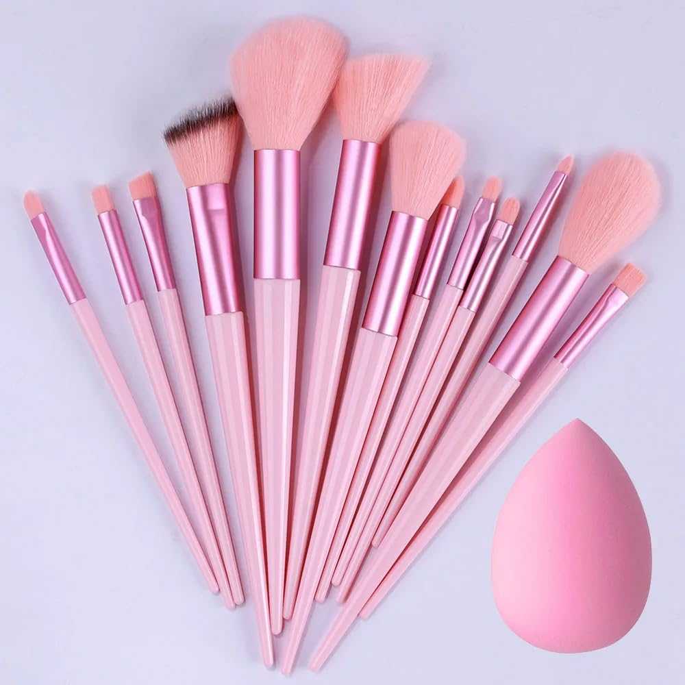 13PCS Makeup Brushes Set Super soft detail brush Blush Brush Foundation Concealer Contour Eyeshadow Brush Women Beauty Tools