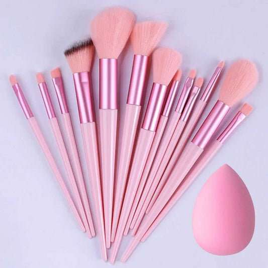13PCS Makeup Brushes Set Super soft detail brush Blush Brush Foundation Concealer Contour Eyeshadow Brush Women Beauty Tools