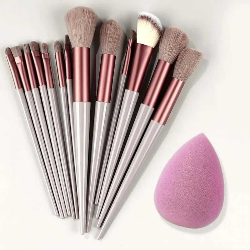 13PCS Makeup Brushes Set Super soft detail brush Blush Brush Foundation Concealer Contour Eyeshadow Brush Women Beauty Tools