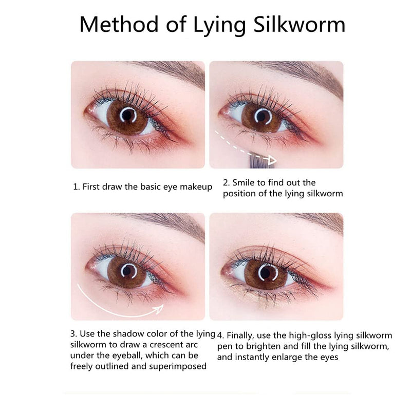 Liquid Glitter Eyeliner Lying Silkworm Pen