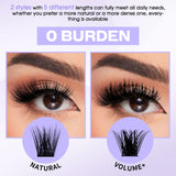 Natural Eyelash Clusters