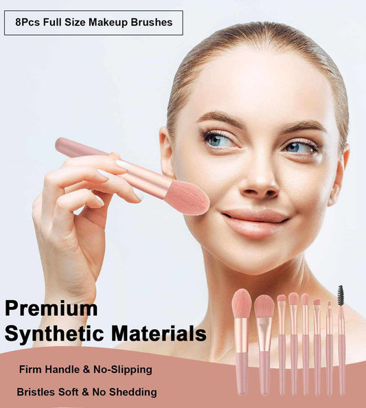 8pcs Mini Makeup Brushes Set, Makeup Brush Kit