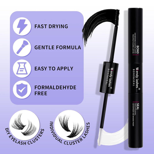 Individual Cluster Lashes 30D/40D Mixed Natural Eyelash Clusters