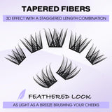 Natural Eyelash Clusters