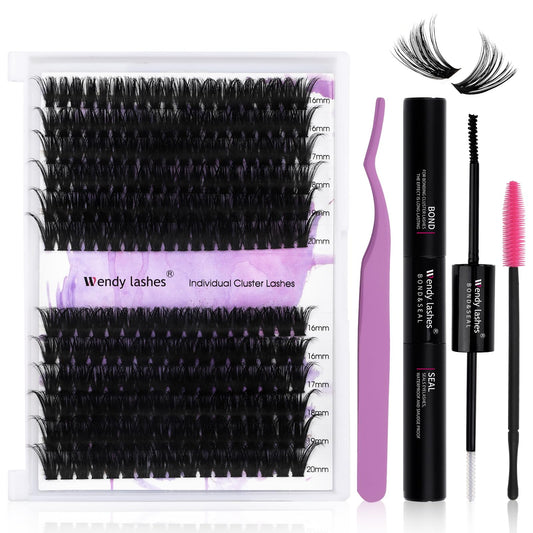 Individual Cluster Lashes 30D/40D Mixed Natural Eyelash Clusters
