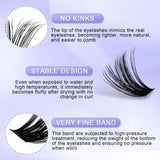 Natural Eyelash Clusters