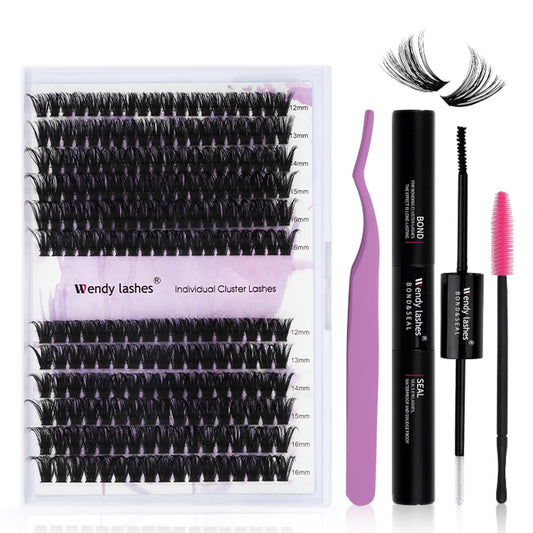 Individual Cluster Lashes 30D/40D Mixed Natural Eyelash Clusters