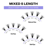 Natural Eyelash Clusters