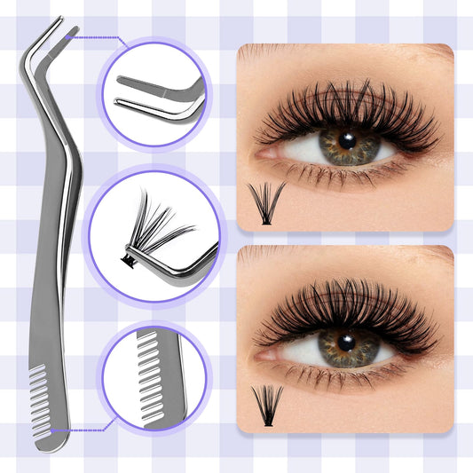 Individual Cluster Lashes 30D/40D Mixed Natural Eyelash Clusters