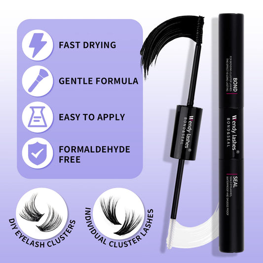 Individual Cluster Lashes 30D/40D Mixed Natural Eyelash Clusters