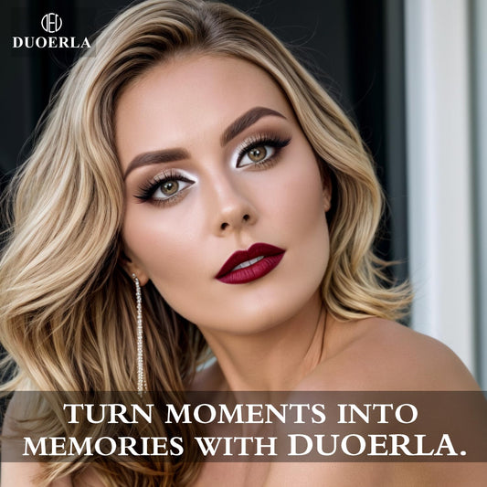 DUOERLA Magnetic Eyelashes Magnetic Lashes Natural