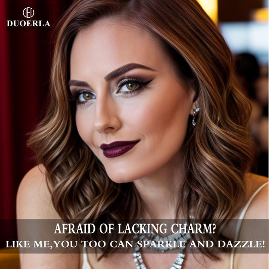 DUOERLA Magnetic Eyelashes Magnetic Lashes Natural