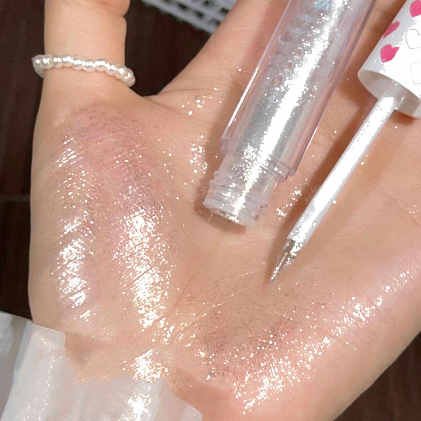 Cool Eye Stick Pearlescent Glitter Fine Lift Lying Silkworm Glitter Monochrome Eyeshadow Liquid Highlight 3ml