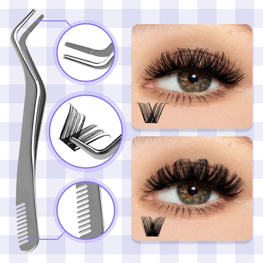Individual Cluster Lashes 30D/40D Mixed Natural Eyelash Clusters