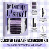 Natural Eyelash Clusters