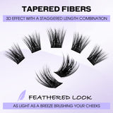 Natural Eyelash Clusters