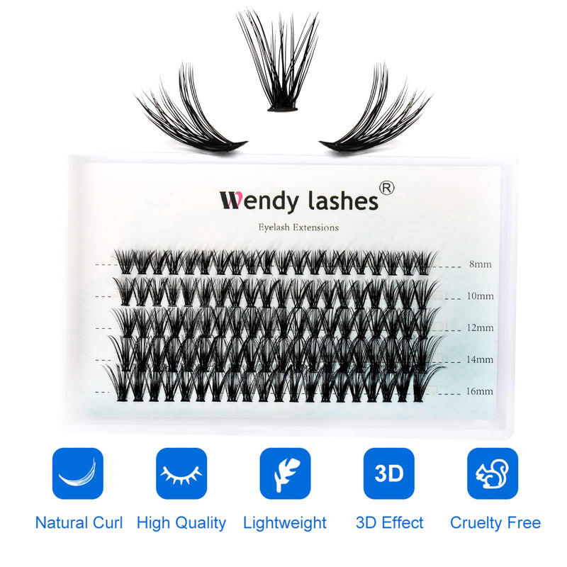 Natural Eyelash Clusters