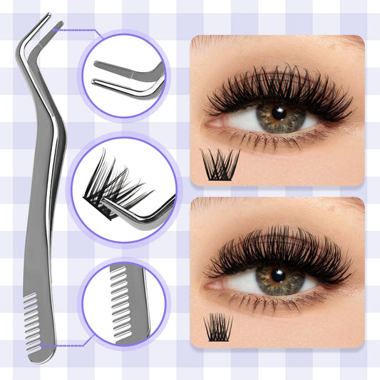 Individual Cluster Lashes 30D/40D Mixed Natural Eyelash Clusters