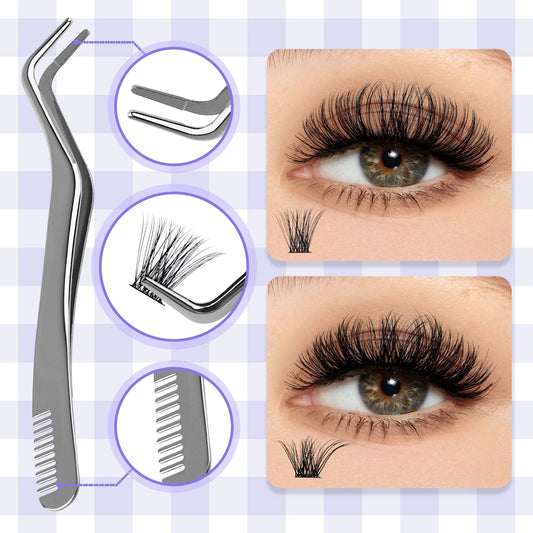 Individual Cluster Lashes 30D/40D Mixed Natural Eyelash Clusters