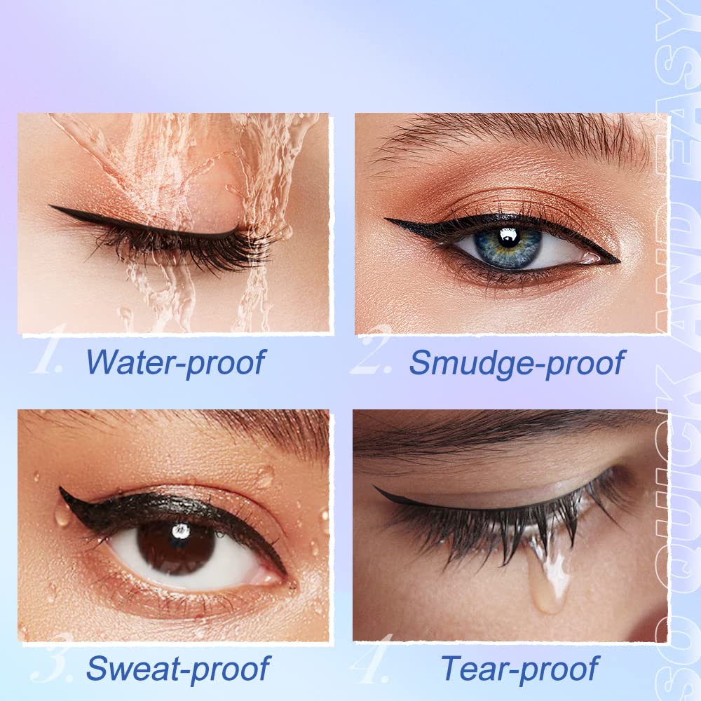 SACE LADY Eyeliner Stamp, Black Cat Eye Liner Make