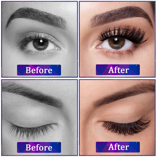 DUOERLA Magnetic Eyelashes Magnetic Lashes Natural