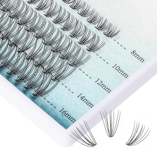 Individual Cluster Lashes 30D/40D Mixed Natural Eyelash Clusters
