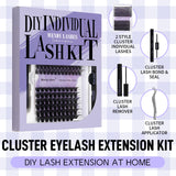 Natural Eyelash Clusters