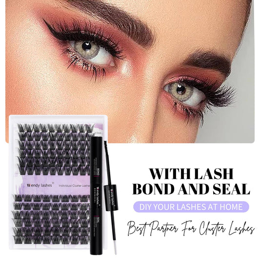 Individual Cluster Lashes 30D/40D Mixed Natural Eyelash Clusters