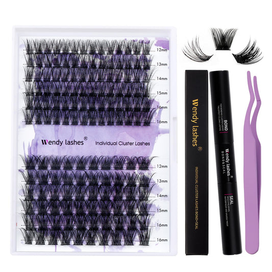 Individual Cluster Lashes 30D/40D Mixed Natural Eyelash Clusters