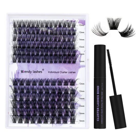 Individual Cluster Lashes 30D/40D Mixed Natural Eyelash Clusters