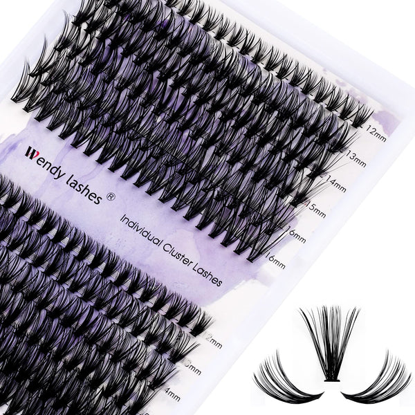 Natural Eyelash Clusters