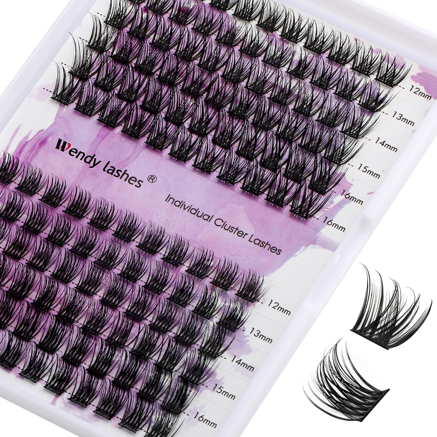 Individual Cluster Lashes 30D/40D Mixed Natural Eyelash Clusters