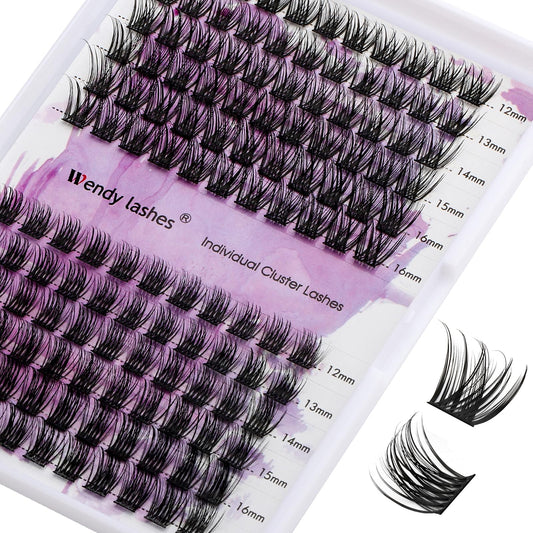 Individual Cluster Lashes 30D/40D Mixed Natural Eyelash Clusters