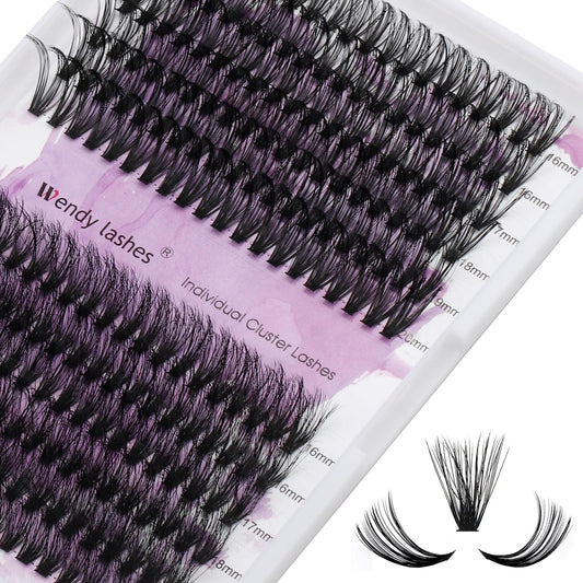 Individual Cluster Lashes 30D/40D Mixed Natural Eyelash Clusters