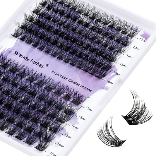 Individual Cluster Lashes 30D/40D Mixed Natural Eyelash Clusters