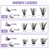 Natural Eyelash Clusters