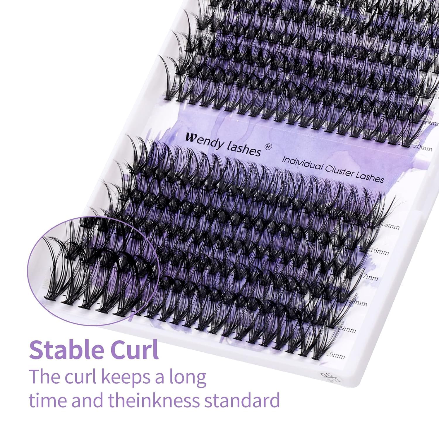 Individual Cluster Lashes 30D/40D Mixed Natural Eyelash Clusters