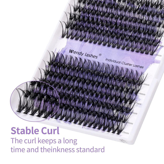 Individual Cluster Lashes 30D/40D Mixed Natural Eyelash Clusters
