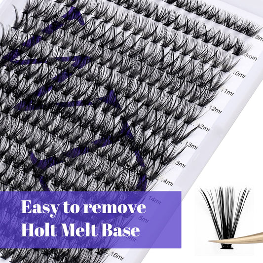 Individual Cluster Lashes 30D/40D Mixed Natural Eyelash Clusters