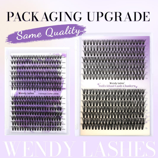 Individual Cluster Lashes 30D/40D Mixed Natural Eyelash Clusters