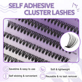 Natural Eyelash Clusters